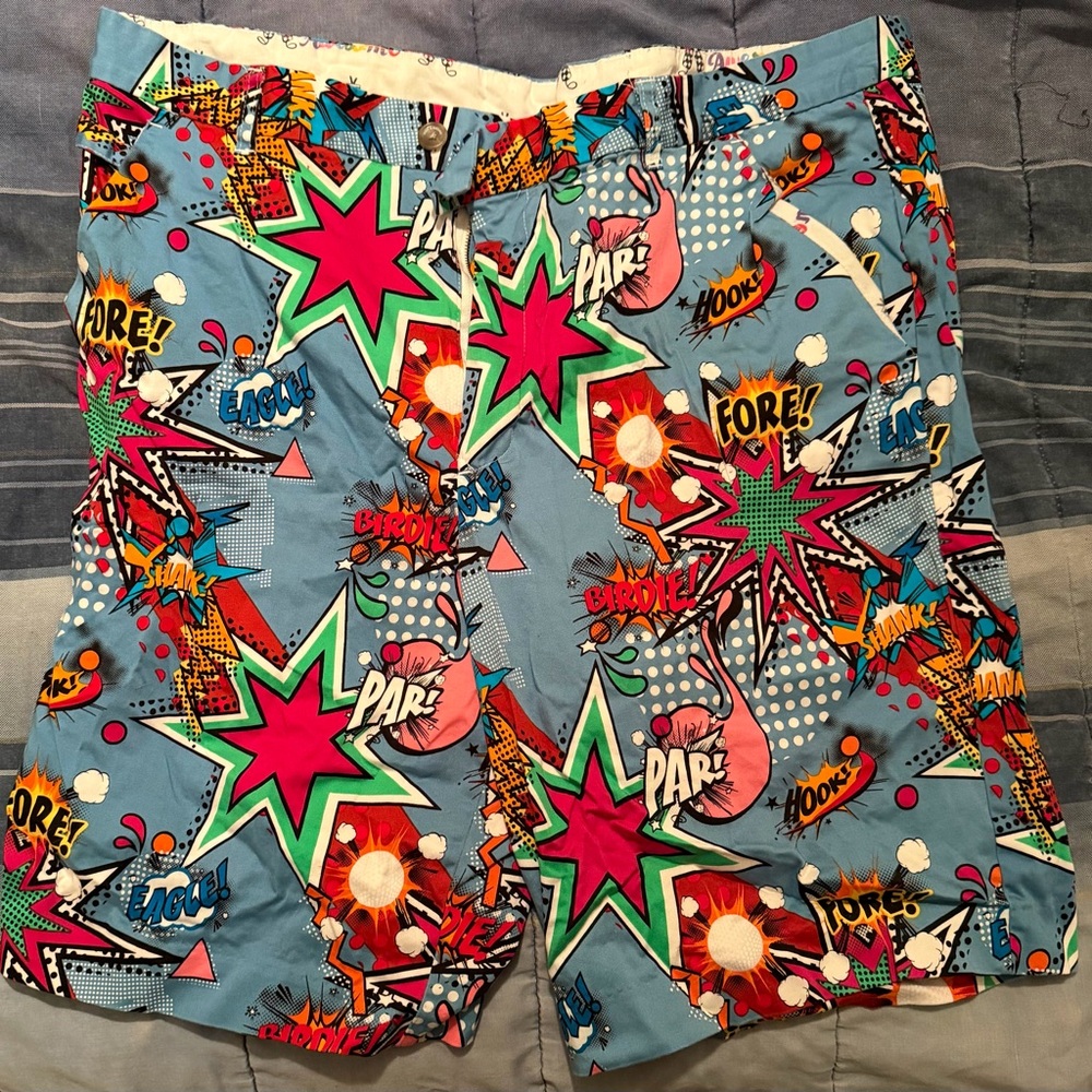 Royal & Awesome Golf Shorts